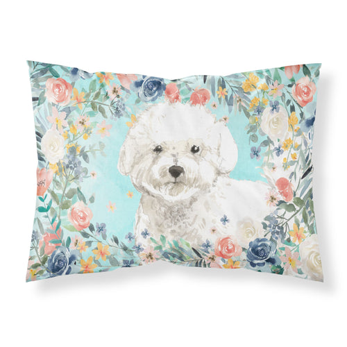 'Caroline'S Treasures Bichon Frise Fabric Standard Pillowcases, Multicolor'
