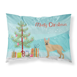 'Caroline'S Treasures Shepherd Pit Mix #2 Christmas Tree Fabric Standard Pillowcases, Multicolor'