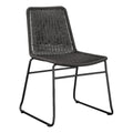 Dacy Upholstered Dining Chairs (Set of 2) Brown and Sandy Black