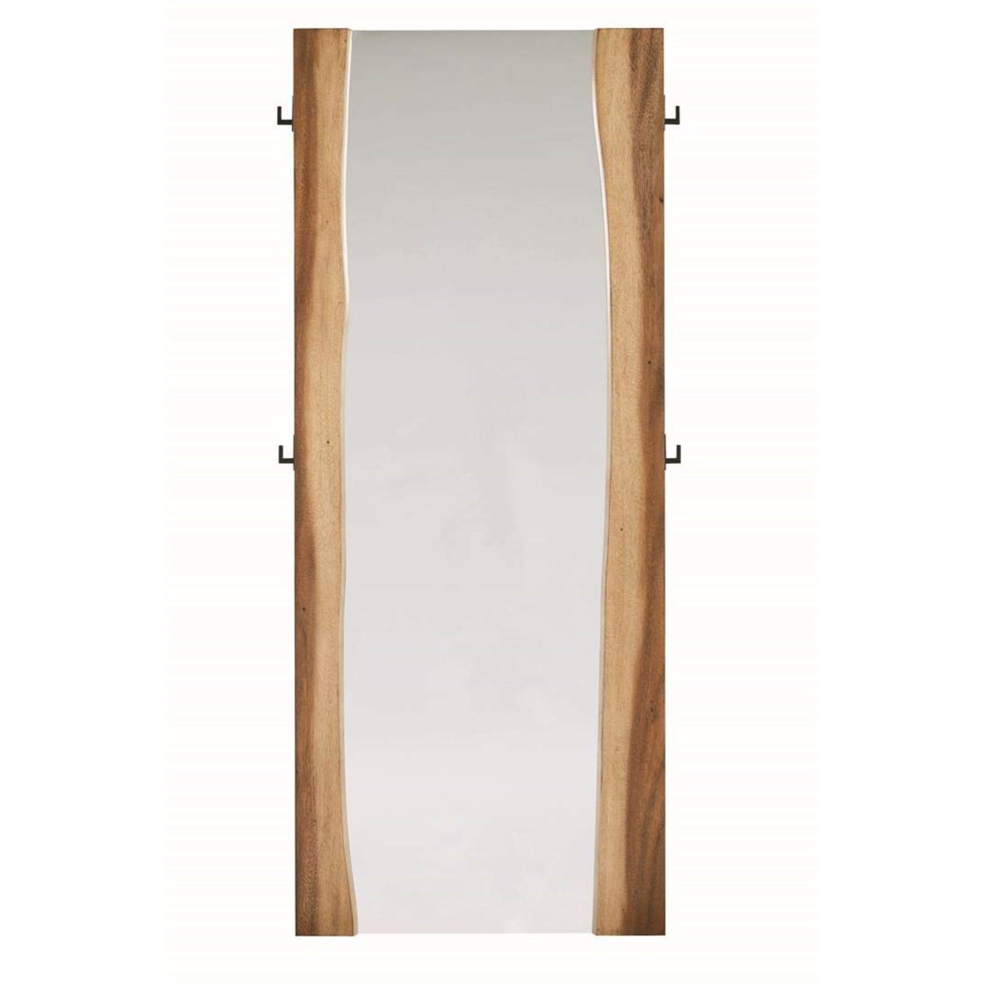 Coaster 212436 Madden Floor Mirror, Smokey Walnut/Coffee Bean
