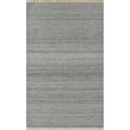 Momeni Cove Recycled P.E.T Area Rug, Silver, 2 X 3