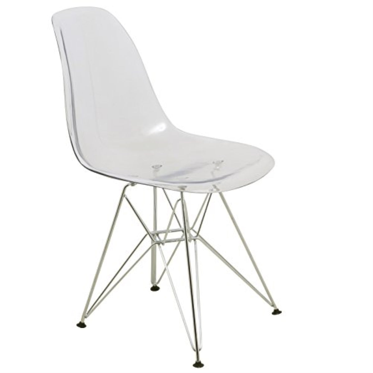 Leisuremod Cresco Molded Eiffel Side Chair