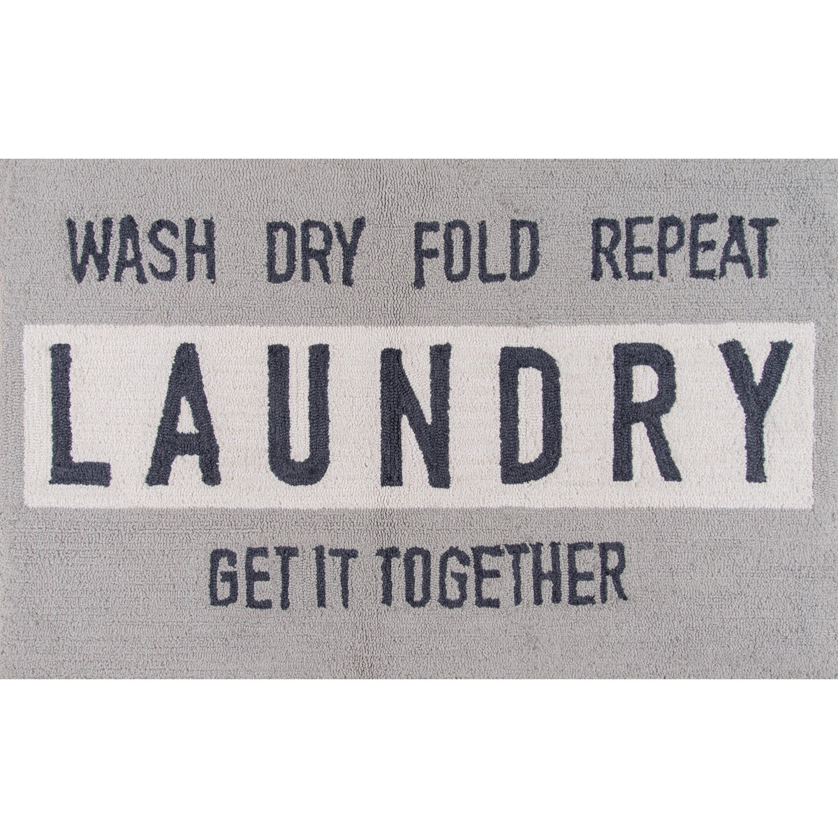 Novogratz Cucina Cna6 Grey Laundry 23 Inch  X 39 Inch