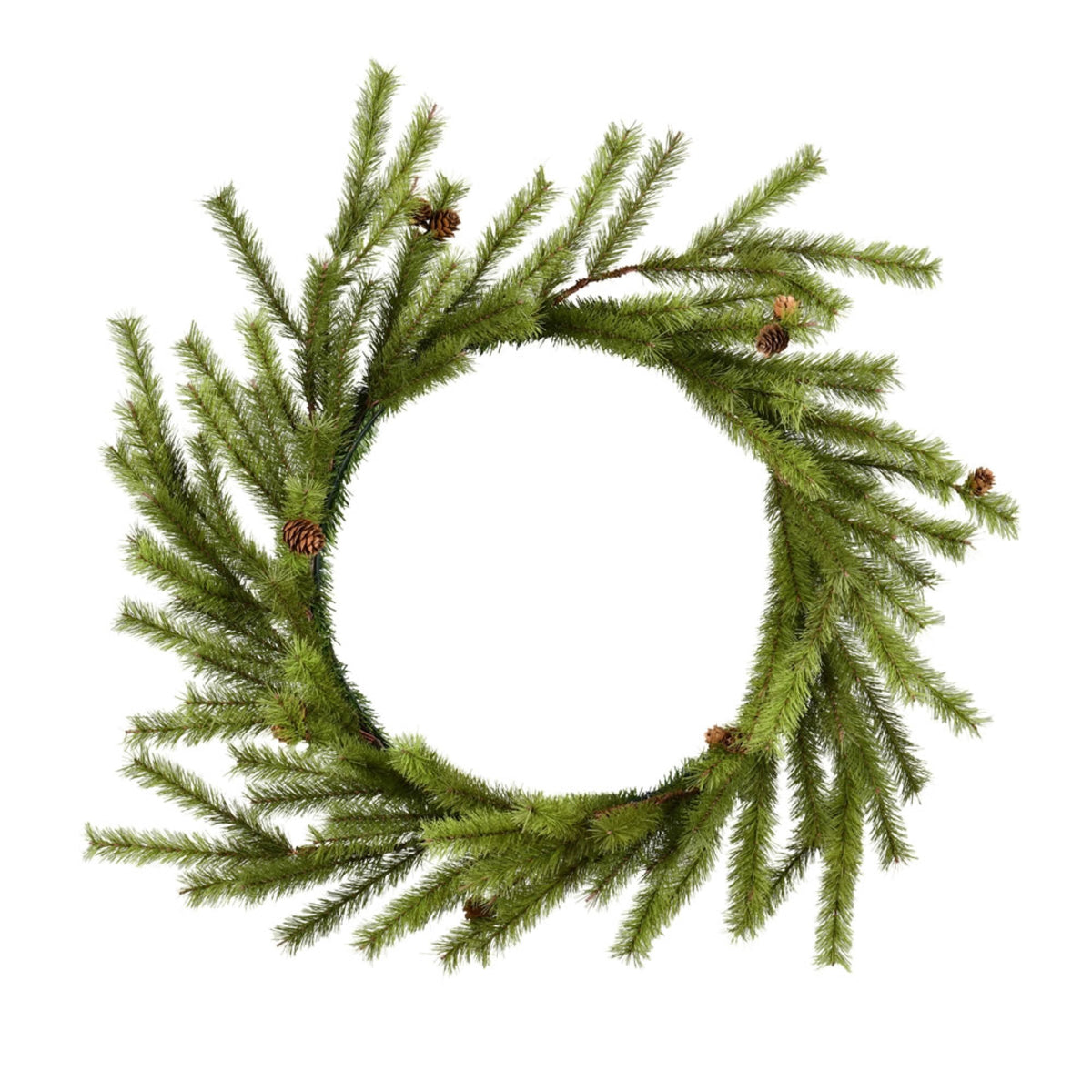 30 Inch  Vernon Pine Wreath 122Tips