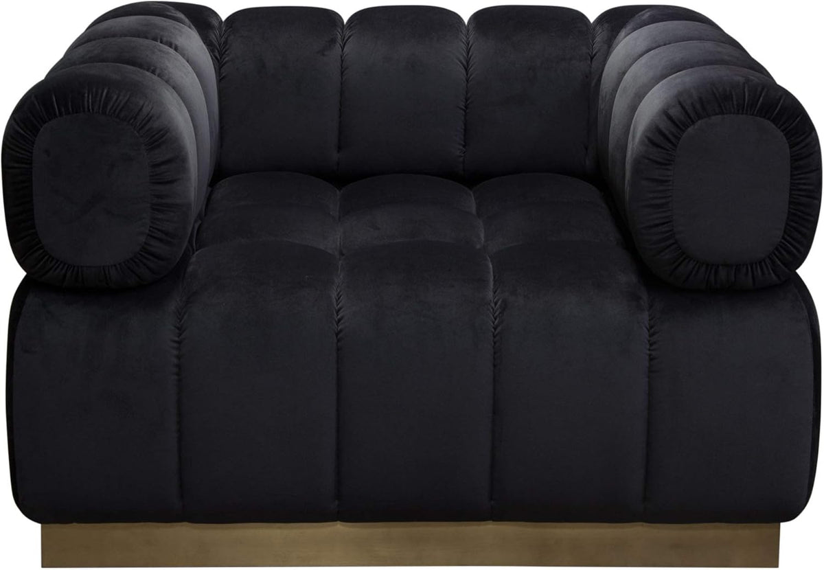 Muse Accent Chair In Mist White Performance Fabric By Diamond Sofa