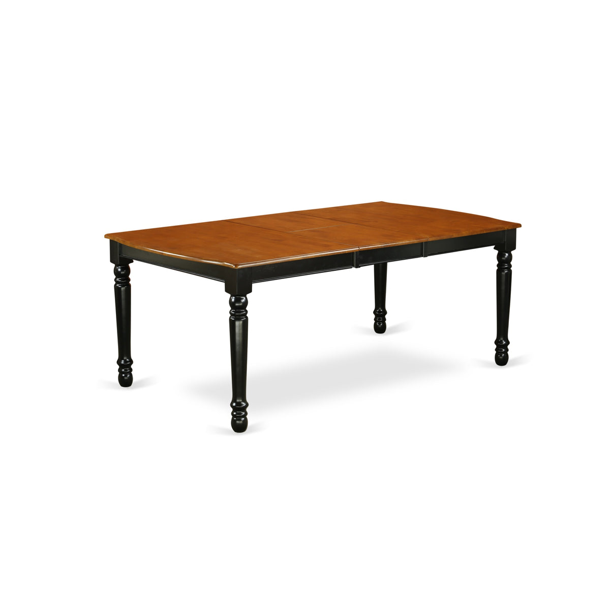 Doav5Bchlc 5 Pc Kitchen Tables And Chair Set With One Dover Dining Table And 4 Kitchen Chairs In A Black And Cherry Finish