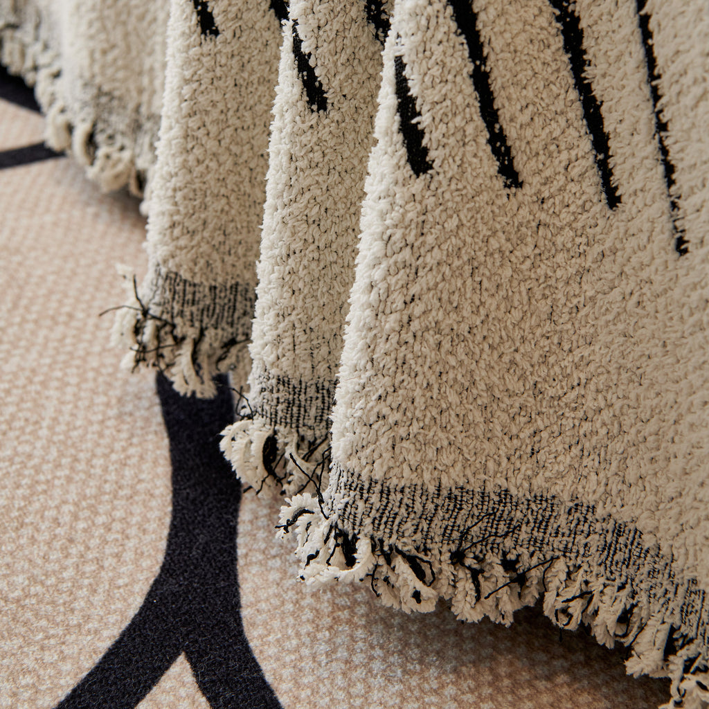 Cozy Striped Sofa Throw Blanket L Shaped Sectional Couch Covers Luxury Throws for Sofas