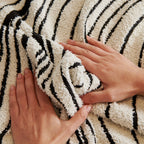 Cozy Striped Sofa Throw Blanket L Shaped Sectional Couch Covers Luxury Throws for Sofas