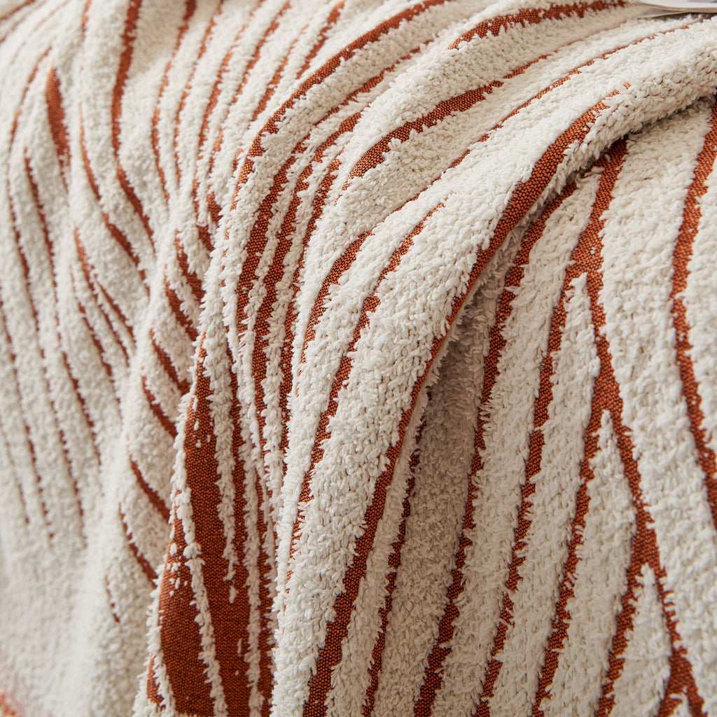 Cozy Striped Sofa Throw Blanket L Shaped Sectional Couch Covers Luxury Throws for Sofas