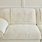 Luxury Plush Non-Slip Sofa Covers, Soft Fuzzy Embossed Sofa Topper & Seat Covers