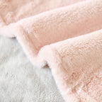 Faux Fur Smooth Plush Comfy Couch Covers, Soft Thicked Durable Blankets and Throws for Sofas