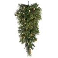 36 Inch  Emerald Mixed Fir Teardrop 104T