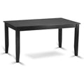 DULE5-BLK-LC 5 PC Dining room set-Dining Table and 4 Chairs for Dining Chairs