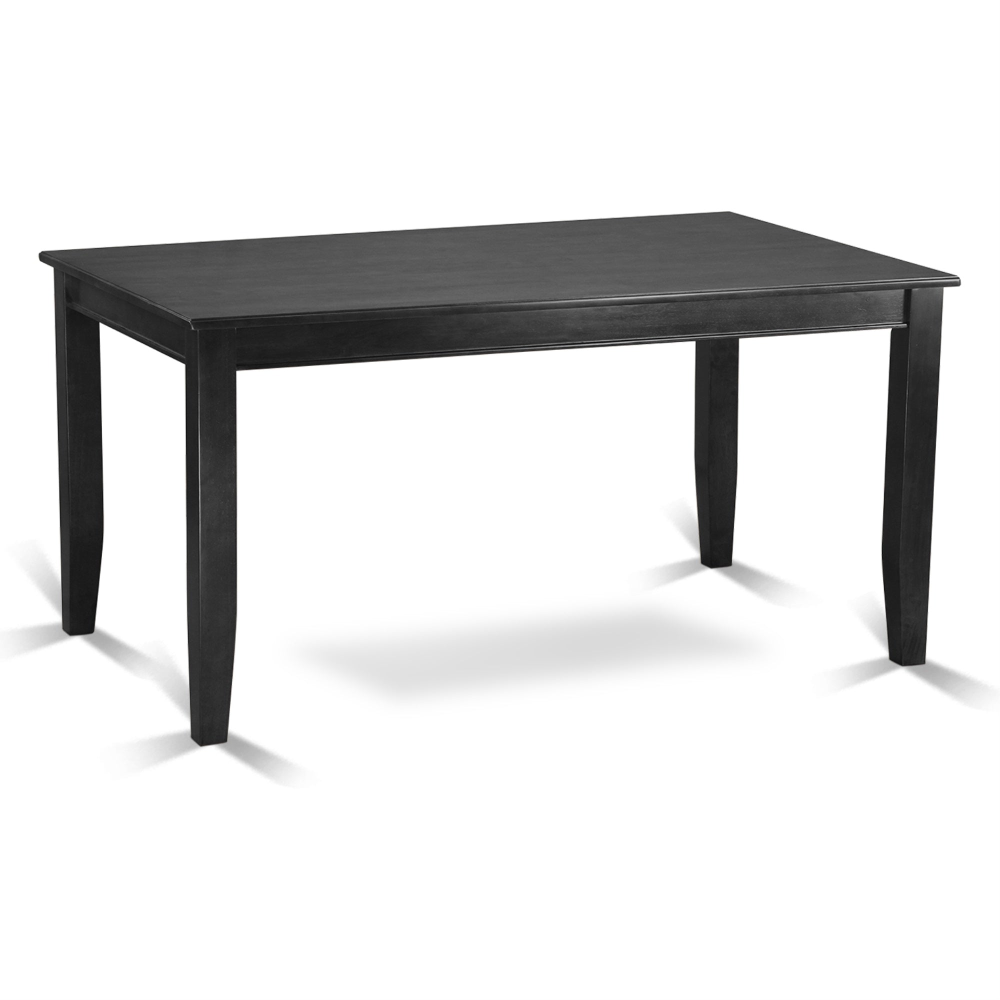 DULE5-BLK-LC 5 PC Dining room set-Dining Table and 4 Chairs for Dining Chairs