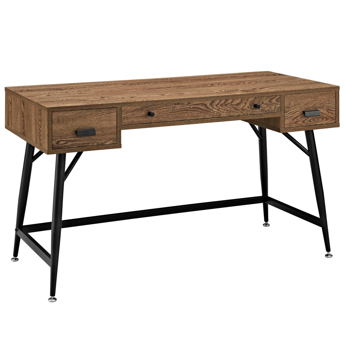 Surplus Office Desk  Walnut