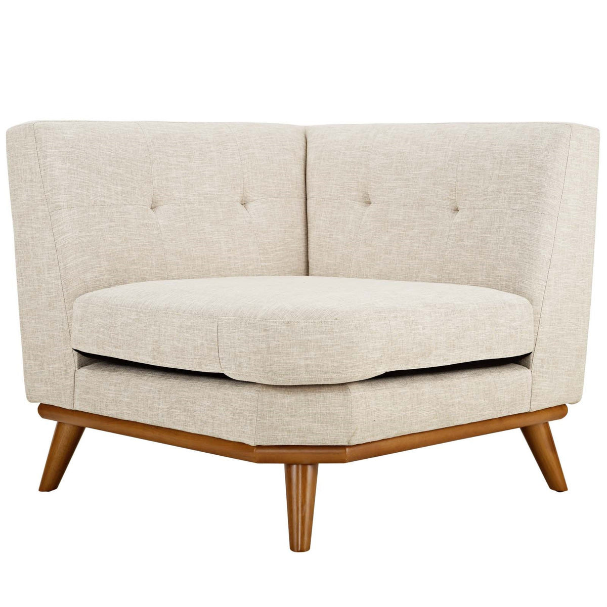 Engage Corner Piece  Plush Cushions, Elegant Design, Durable Frame  Perfect For Lounging, Relaxing, And Entertaining