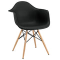 Pyramid Dining Armchair  Black