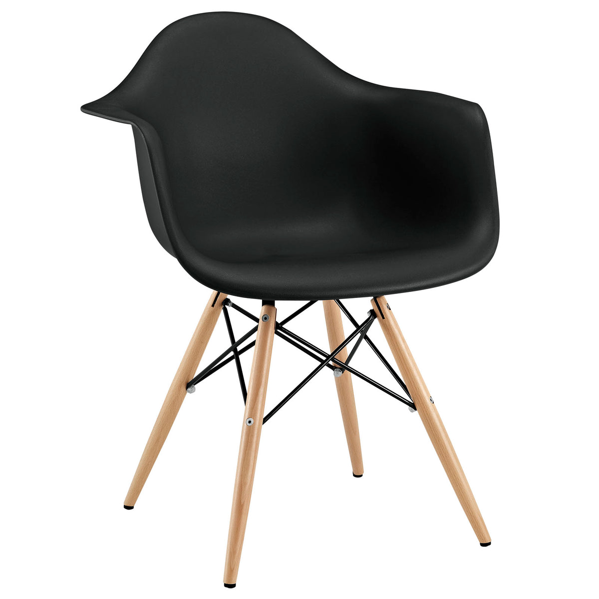 Pyramid Dining Armchair  Black