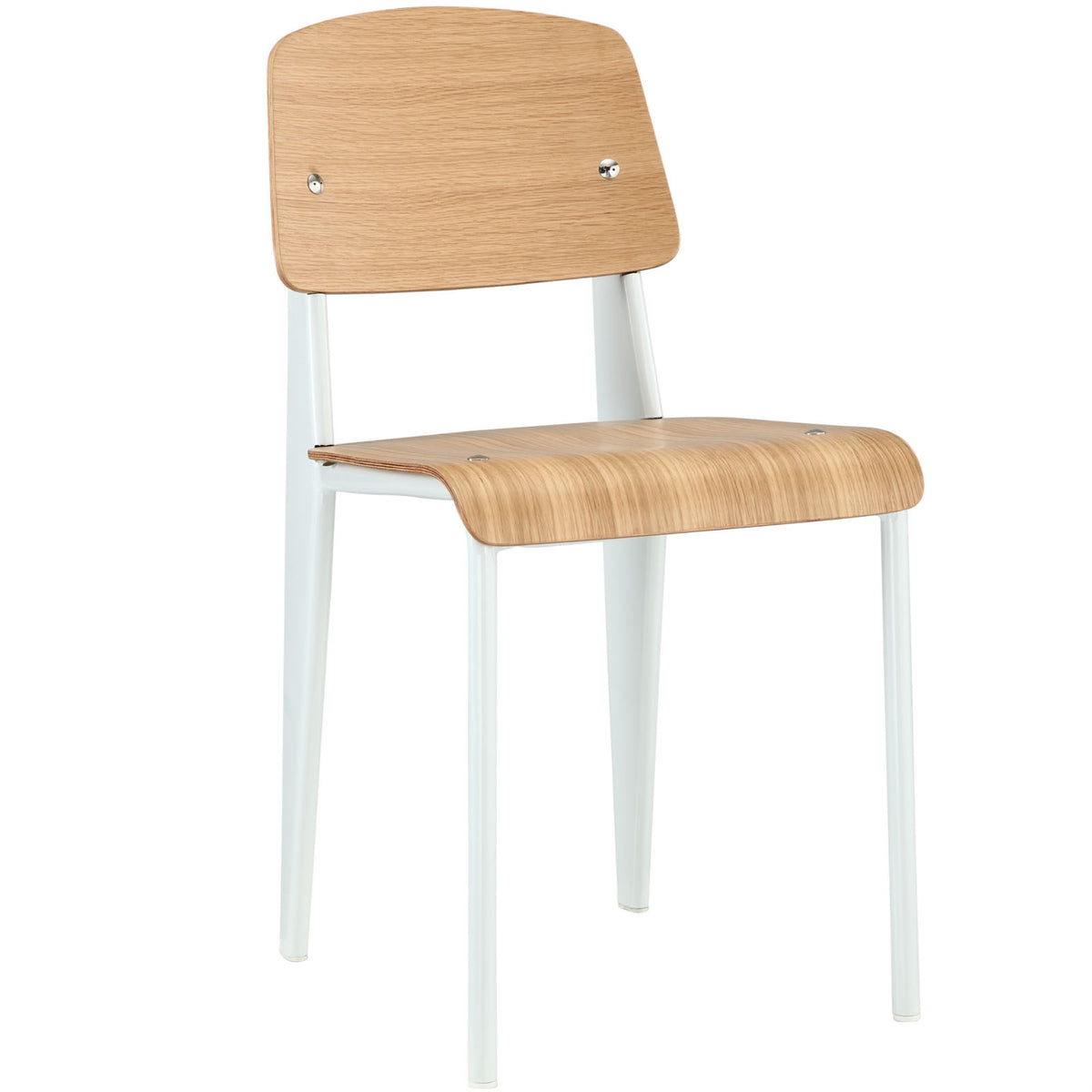 Cabin Modern Dining Chair  Serene Simplicity For Vacation Home Or Dining Room  Solid & Stylish  Natural Finish