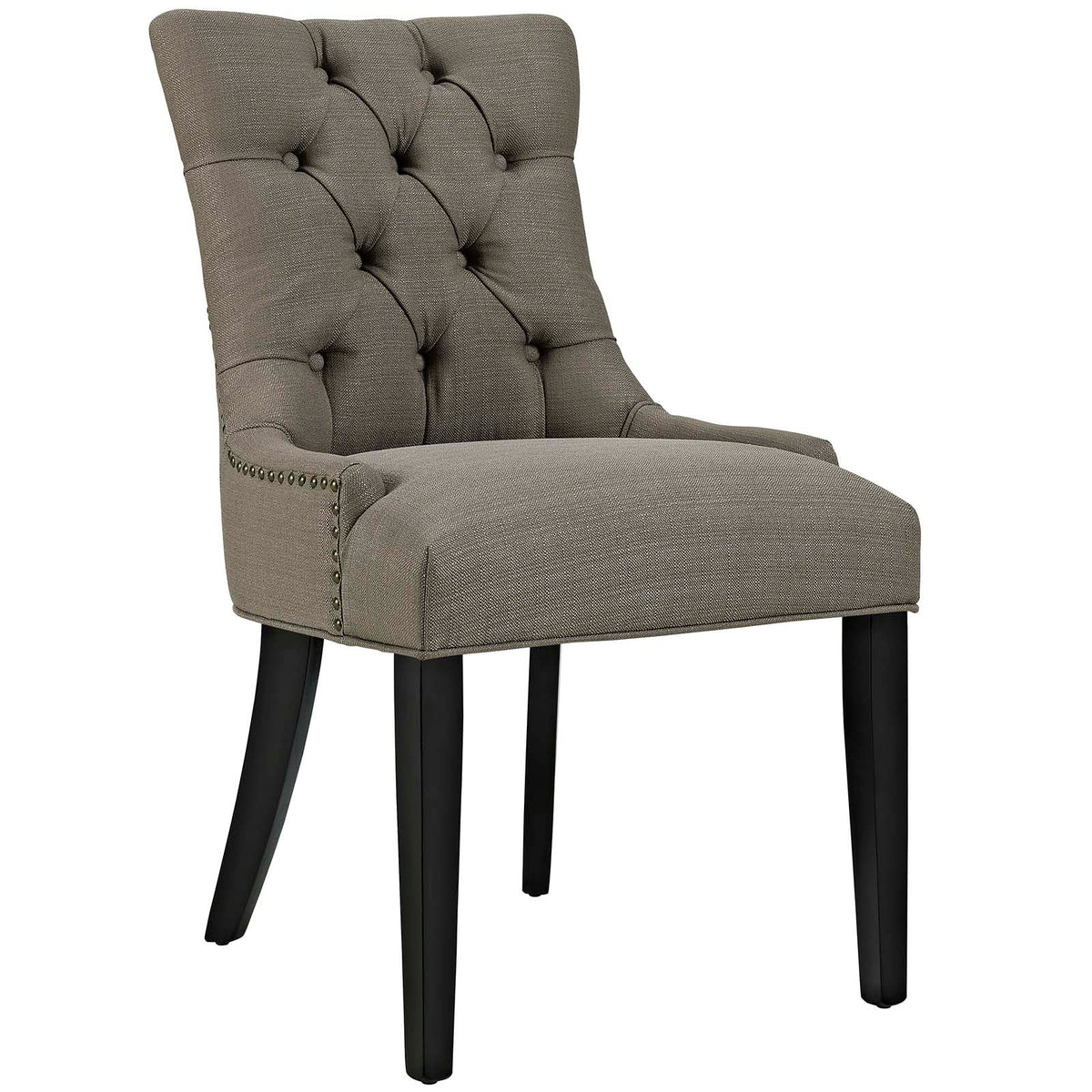Regent Fabric Dining Chair  Granite