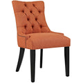 Regent Fabric Dining Chair  Orange