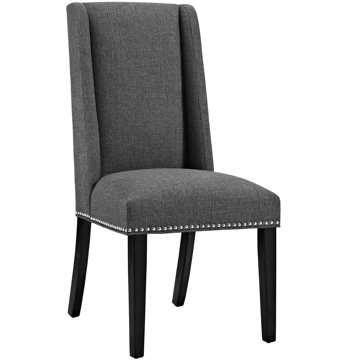 Baron Fabric Dining Chair  Gray