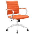 Jive Mid Back Office Chair  Orange