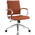 Jive Mid Back Office Chair  Terracotta