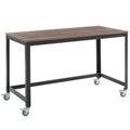 Vivify Computer Office Desk  Gray Walnut