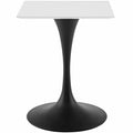 Lippa 24 Square Wood Top Dining Table