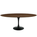 Lippa 78 Inch  Oval Wood Dining Table