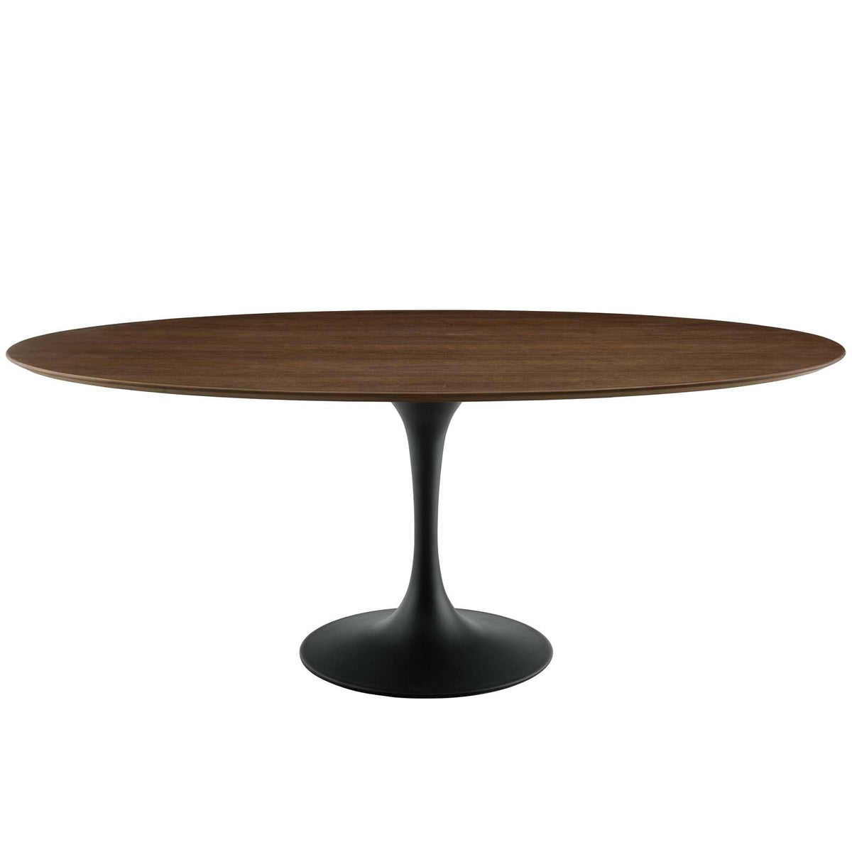 Lippa 78 Inch  Oval Wood Dining Table