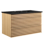 Render 36'' Wall-Mount Bathroom Vanity