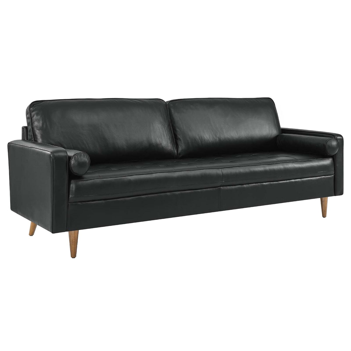 Valour 88 Inch  Leather Sofa