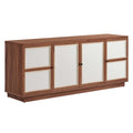 Capri 63'' Wood Grain TV Console