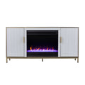 Daltaire Color Changing Fireplace With Media Storage