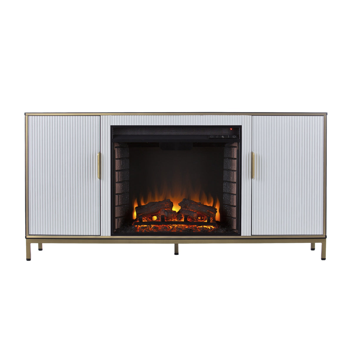 Daltaire Electric Fireplace With Media Storage