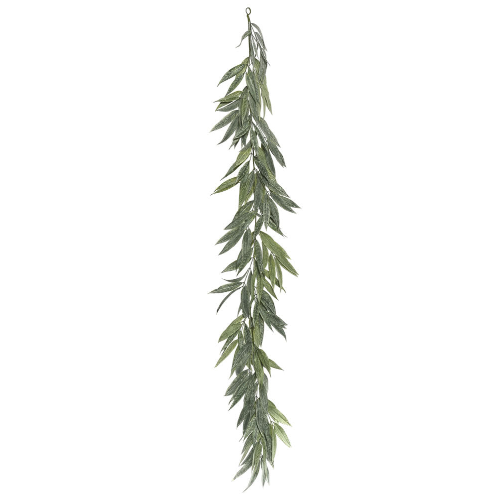 Vickerman 6 Green Muddy White Willow Garland  Fk172403