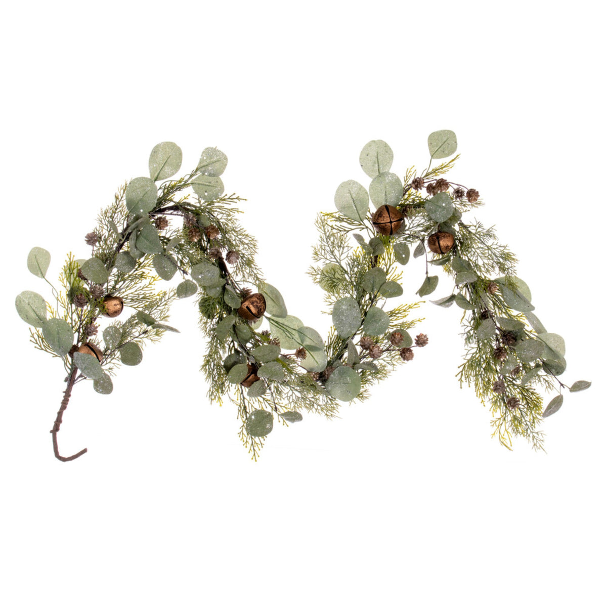 5 Winter Jingle Bell Garland