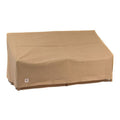 Duck Covers Eso934035 93 In. Duck Covers Essential Patio Sofa Cover - Latte