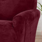 Velvet Stretch Slipcover - Gale Collection