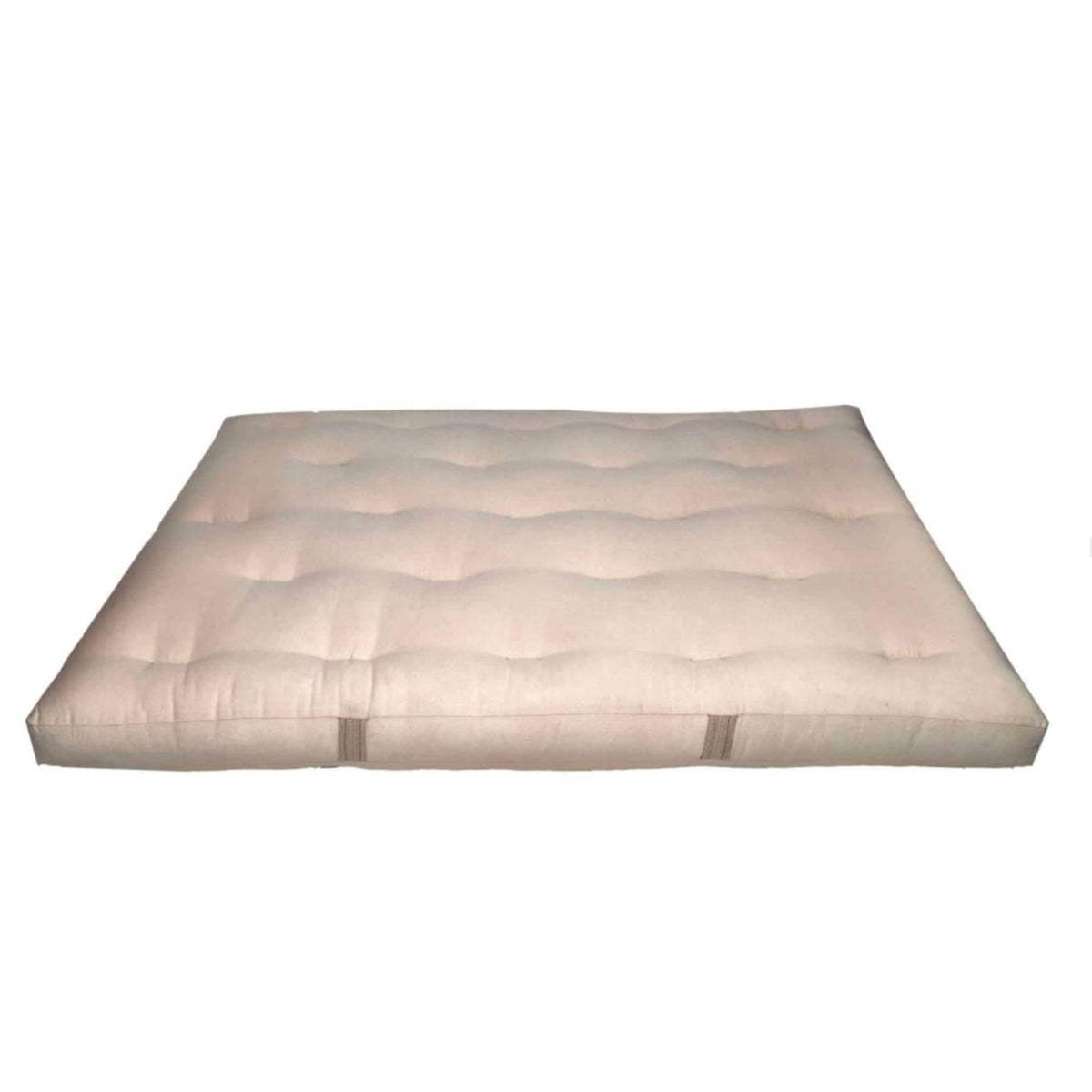 Green Cotton King 5 Inch  Futon  In 100% Cotton Fabric Case