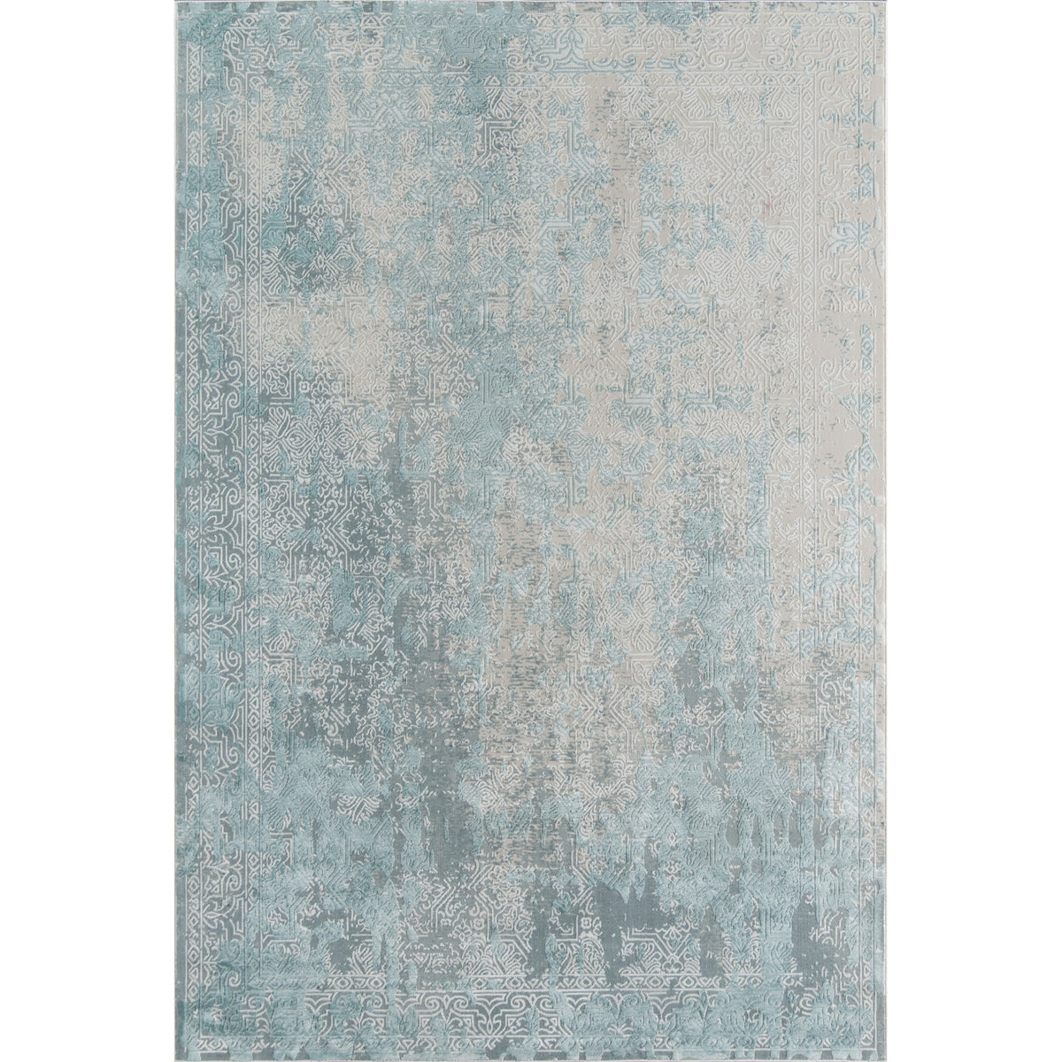 Momeni Genevieve Gnv2 Light Blue  51 Inch  X 77 Inch
