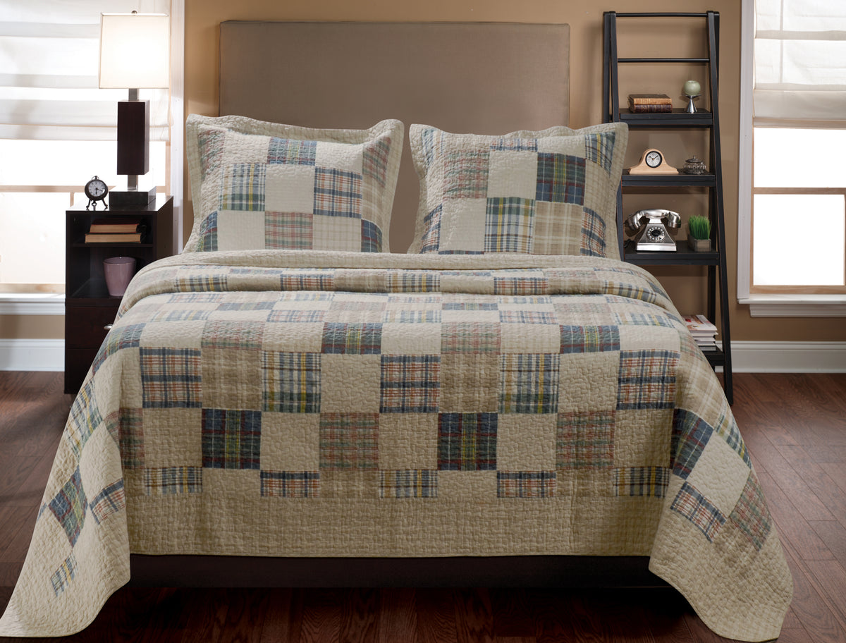 Oxfordmultiquilt Set, 3Pieceking