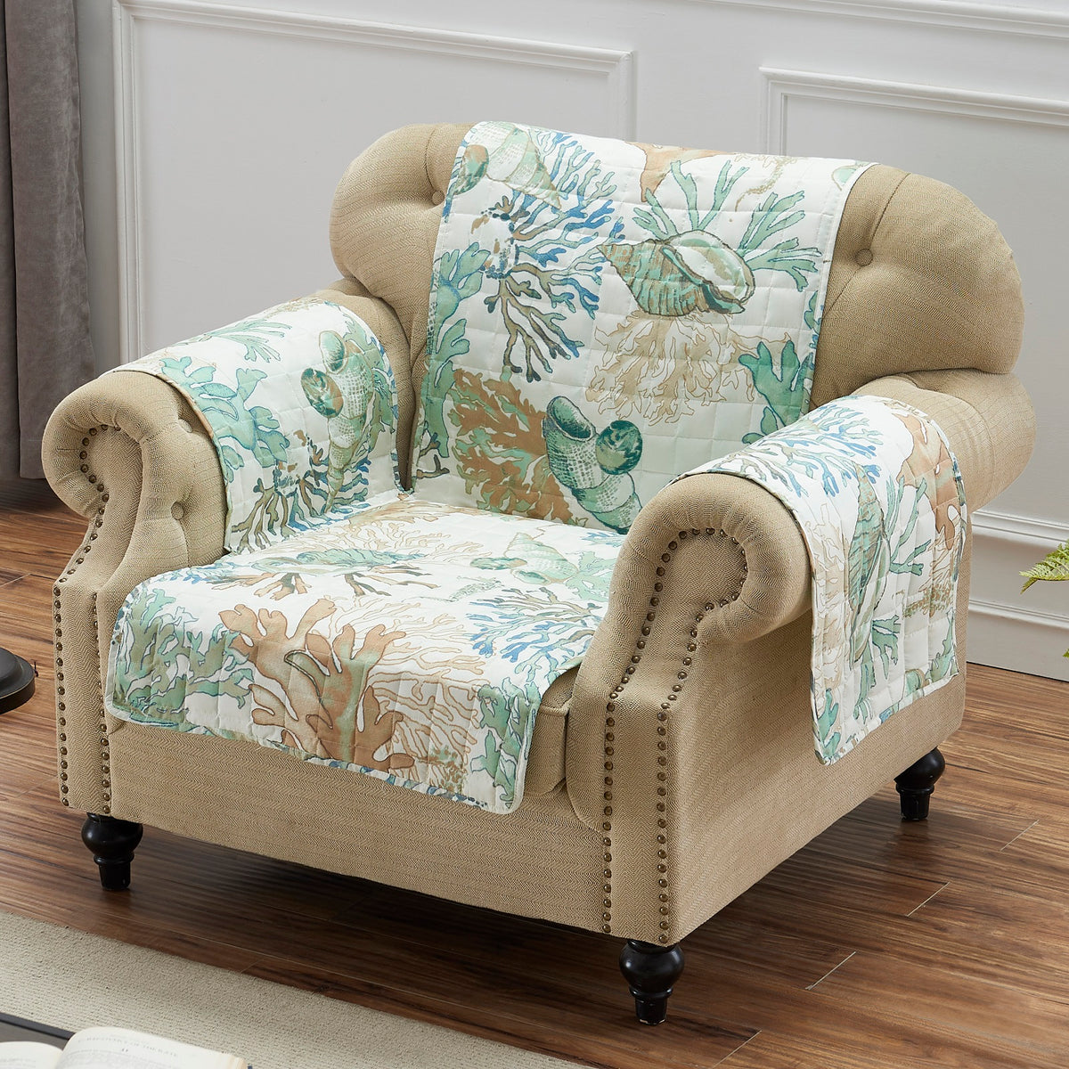 Atlantisjadefurniture Protectorarm Chair, Jade