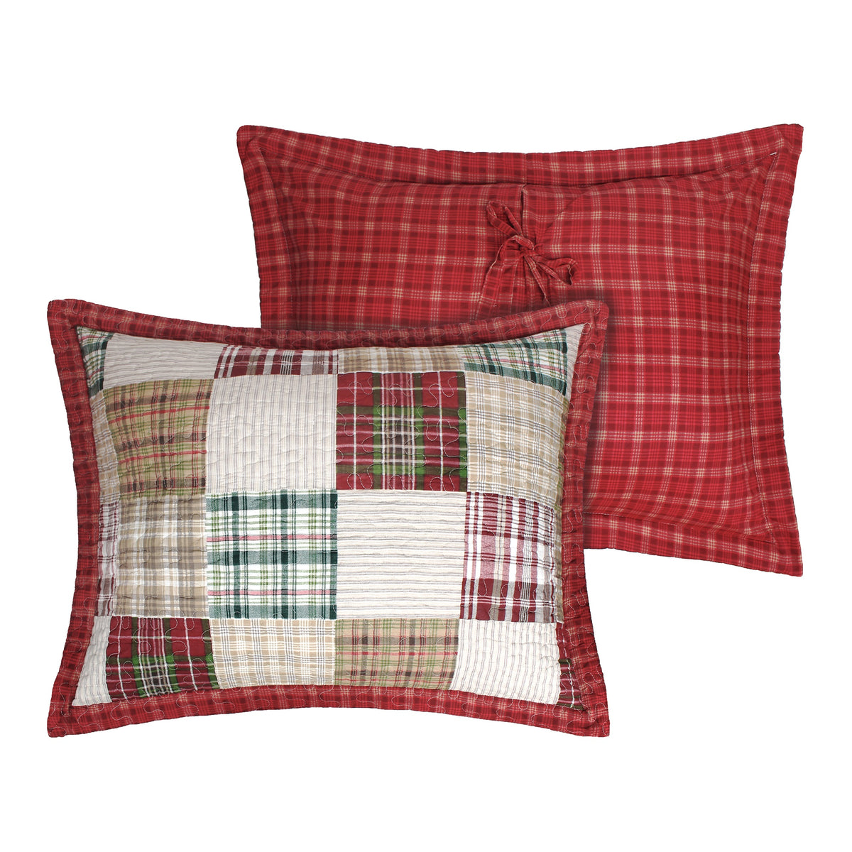 Oxford Red Sham King