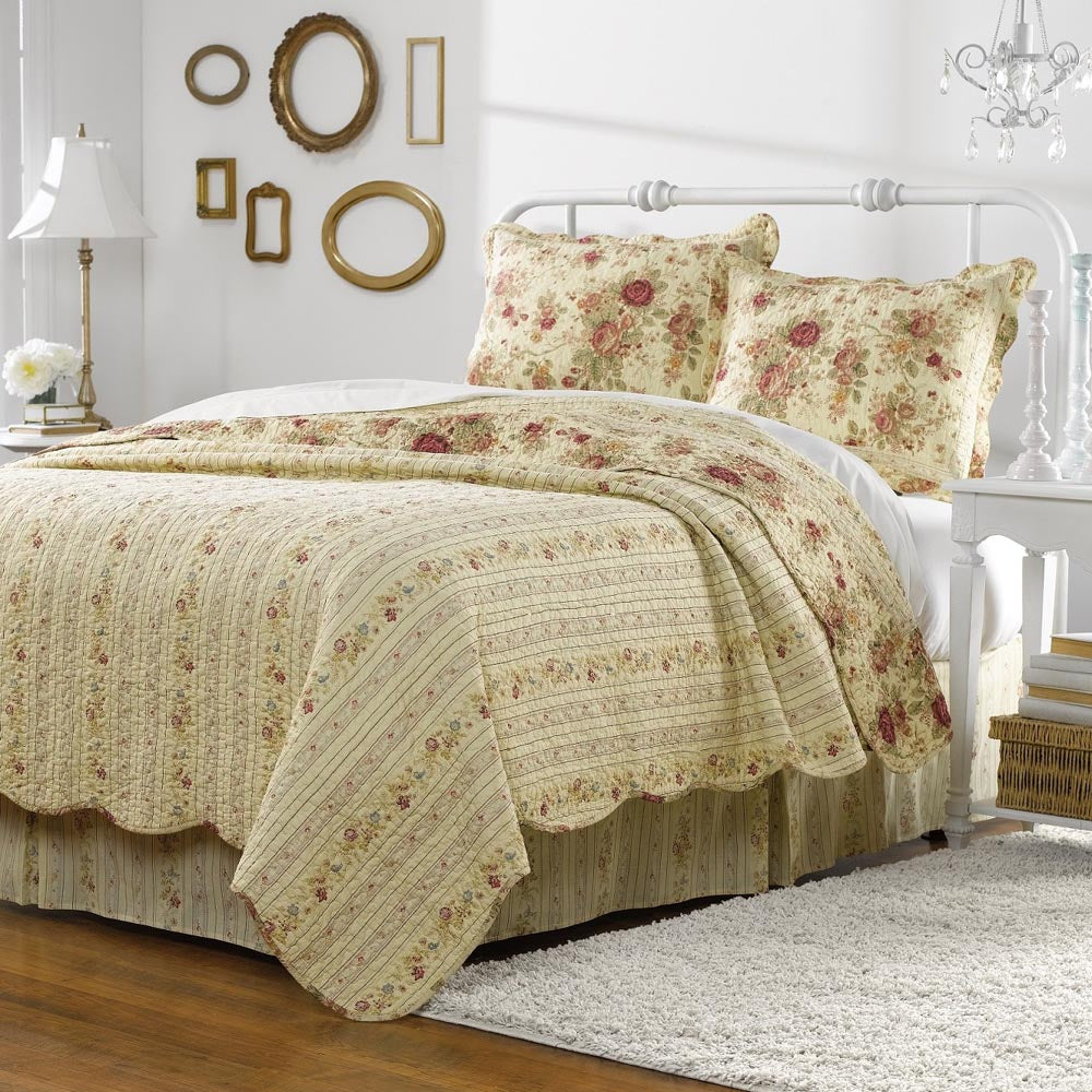 Antique Rosemultiquilt Set, 2Piecetwin