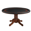 60 Inch  2 In 1 Game Table  Chestnut