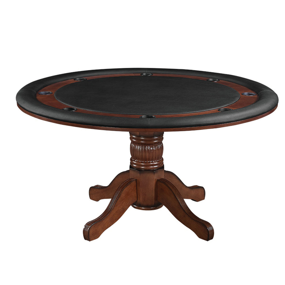 60 Inch  2 In 1 Game Table  Chestnut