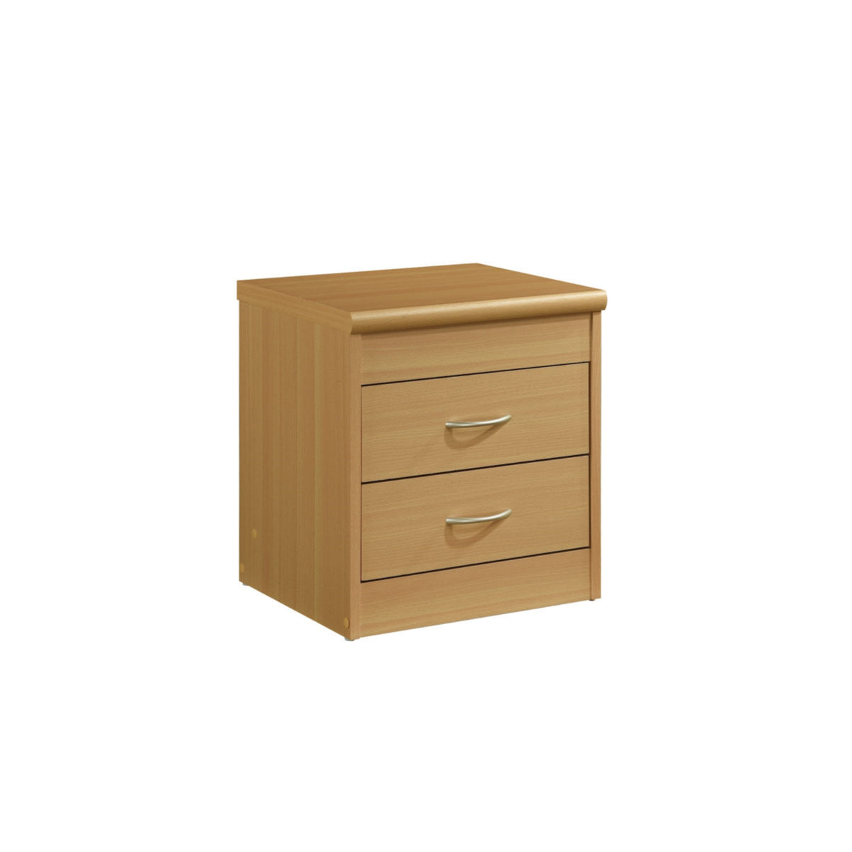 Hodedah 2Drawer Nightstand In Beech